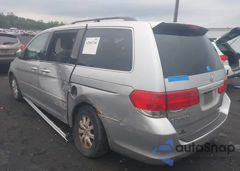 2010 Honda Odyssey z USA, uszkodzony, nr VIN 5SNRL3H79AV072089